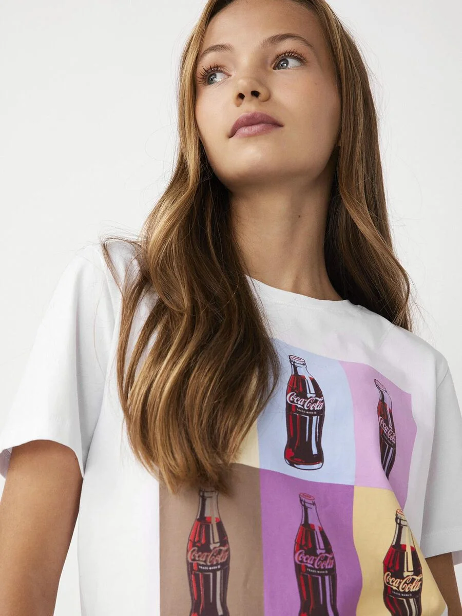 Tshirt Menina CocaCola