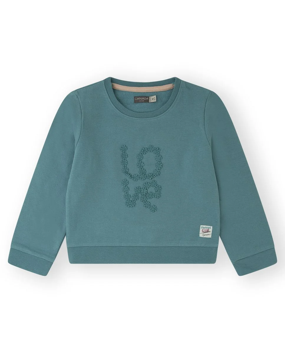 Sweat Menina LOVE CH
