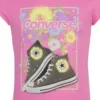 Sweat Flores Menina Converse