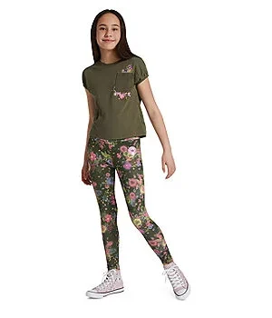 Legging Flores Converse