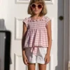 Conjunto Menina Calção Coco Aqua