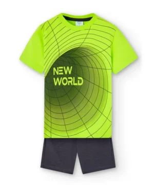 Conjunto Calção New World Menino Boboli