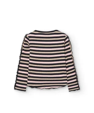 Sweat Riscas Menina Boboli