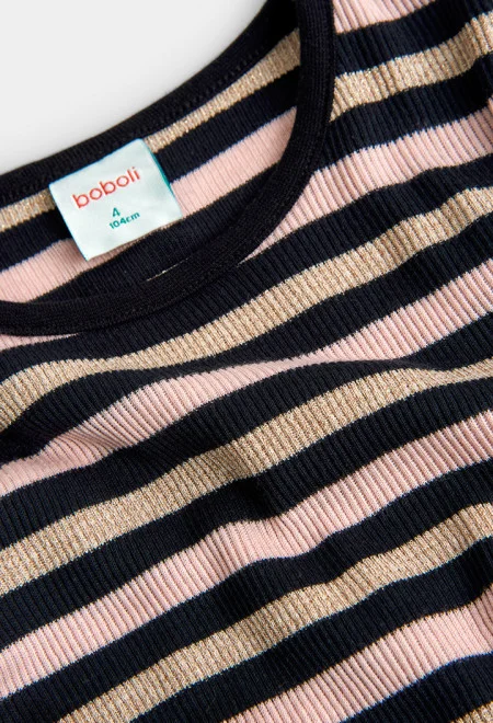 Sweat Riscas Menina Boboli