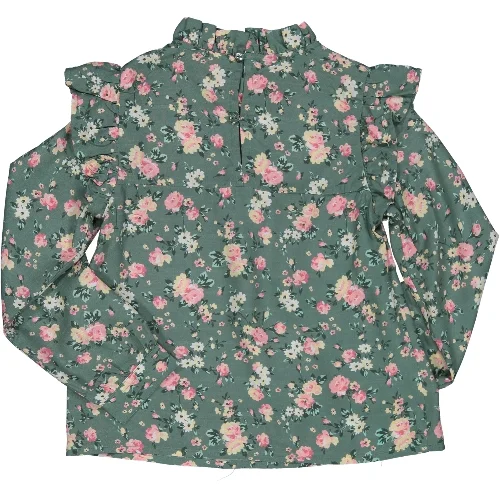 Tunica Floral Menina Birba