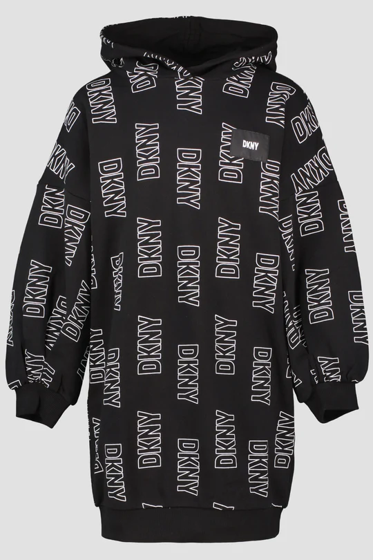 Vestido Com Capuz DKNY