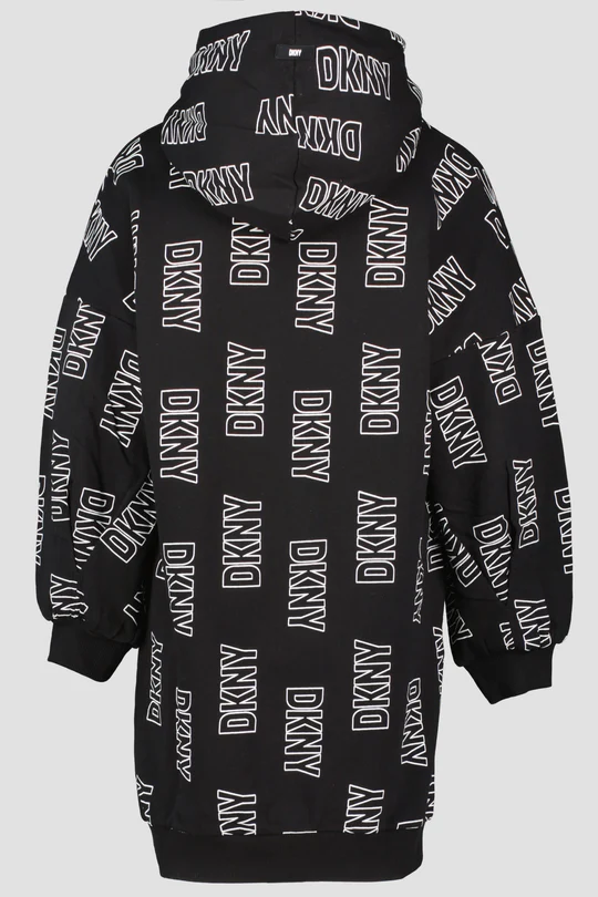 Vestido Com Capuz DKNY