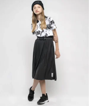 Saia Plissada DKNY