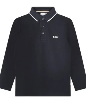 Polo Manga Comprida Menino BOSS
