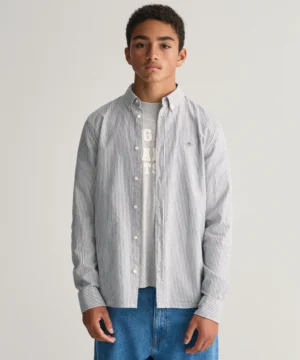 Camisa Oxford Gant Menino