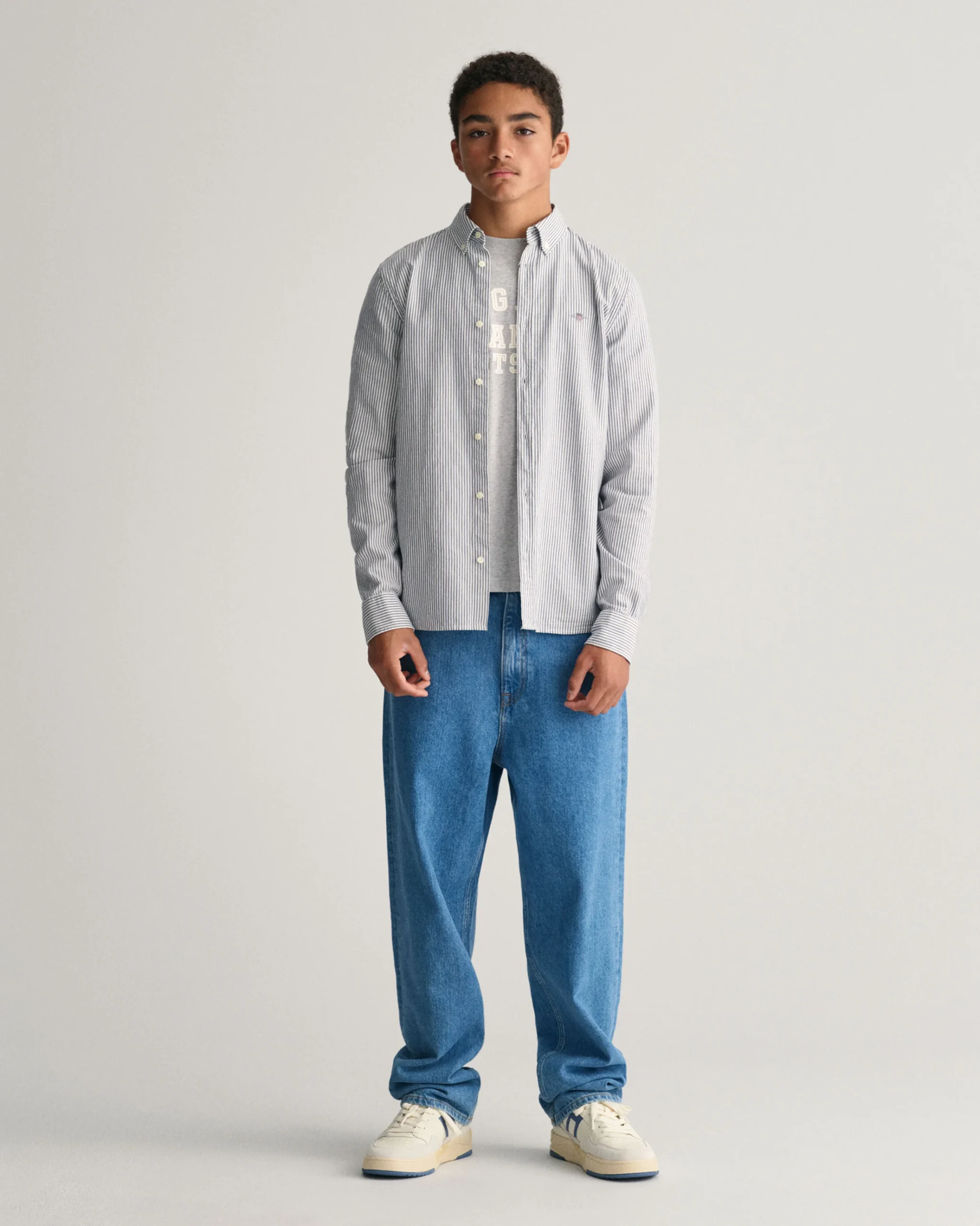Camisa Oxford Gant Menino