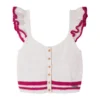 Top Malha Menina Pearl Pepe Jeans