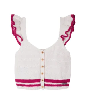 Top Malha Menina Pearl Pepe Jeans