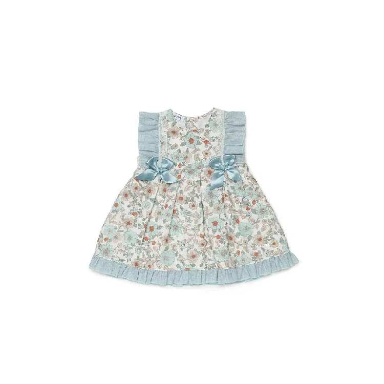 Vestido Cortado Flores Juliana