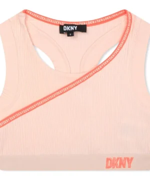 Top cruzado DKNY