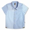 Camisa Riscas Menino Boss