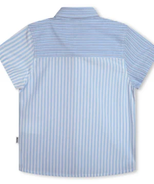 Camisa Riscas Menino Boss