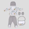 Conjunto 5 Peças Bebé