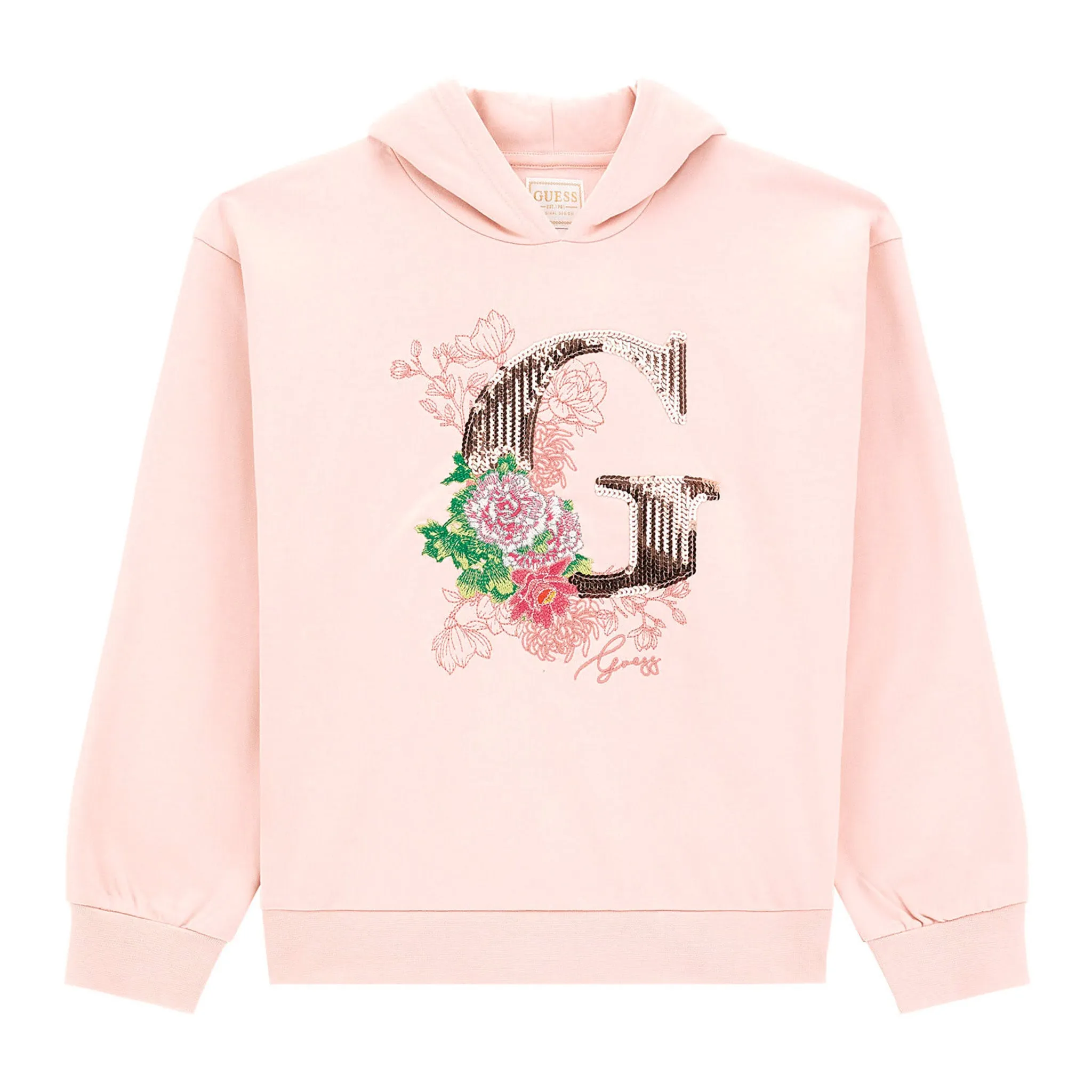 Sweat Menina Flores Guess