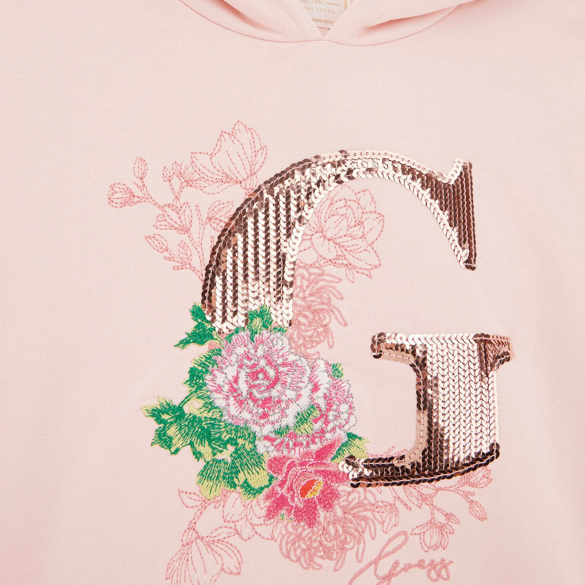 Sweat Menina Flores Guess