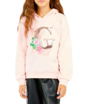 Sweat Menina Flores Guess