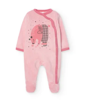 Babygrow Veludo Menina Boboli