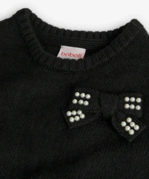 Vestido Malha Menina Boboli