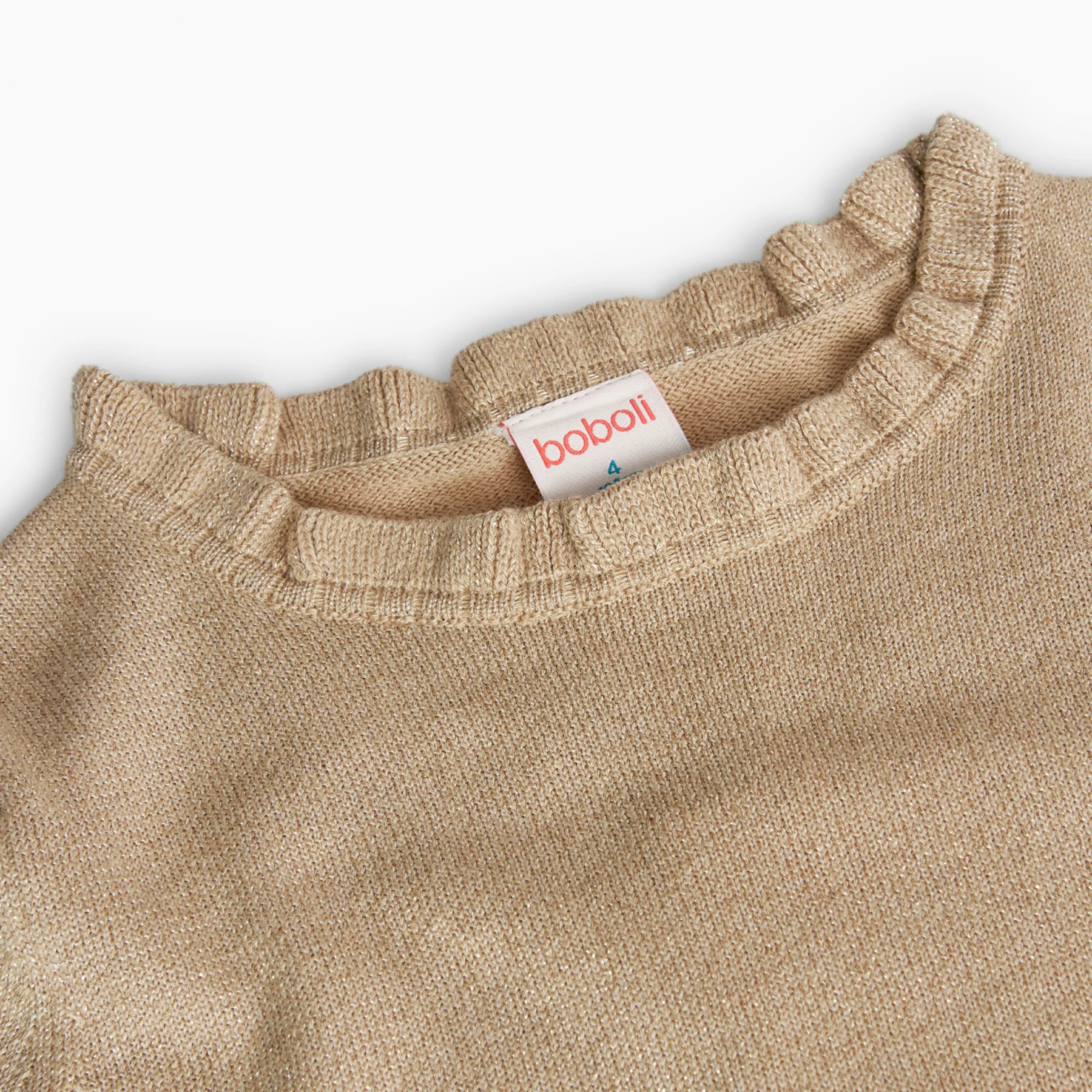 Camisola Tricot Dourado Boboli