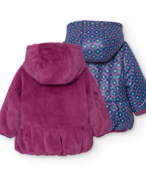 Parka Reversível Menina Boboli