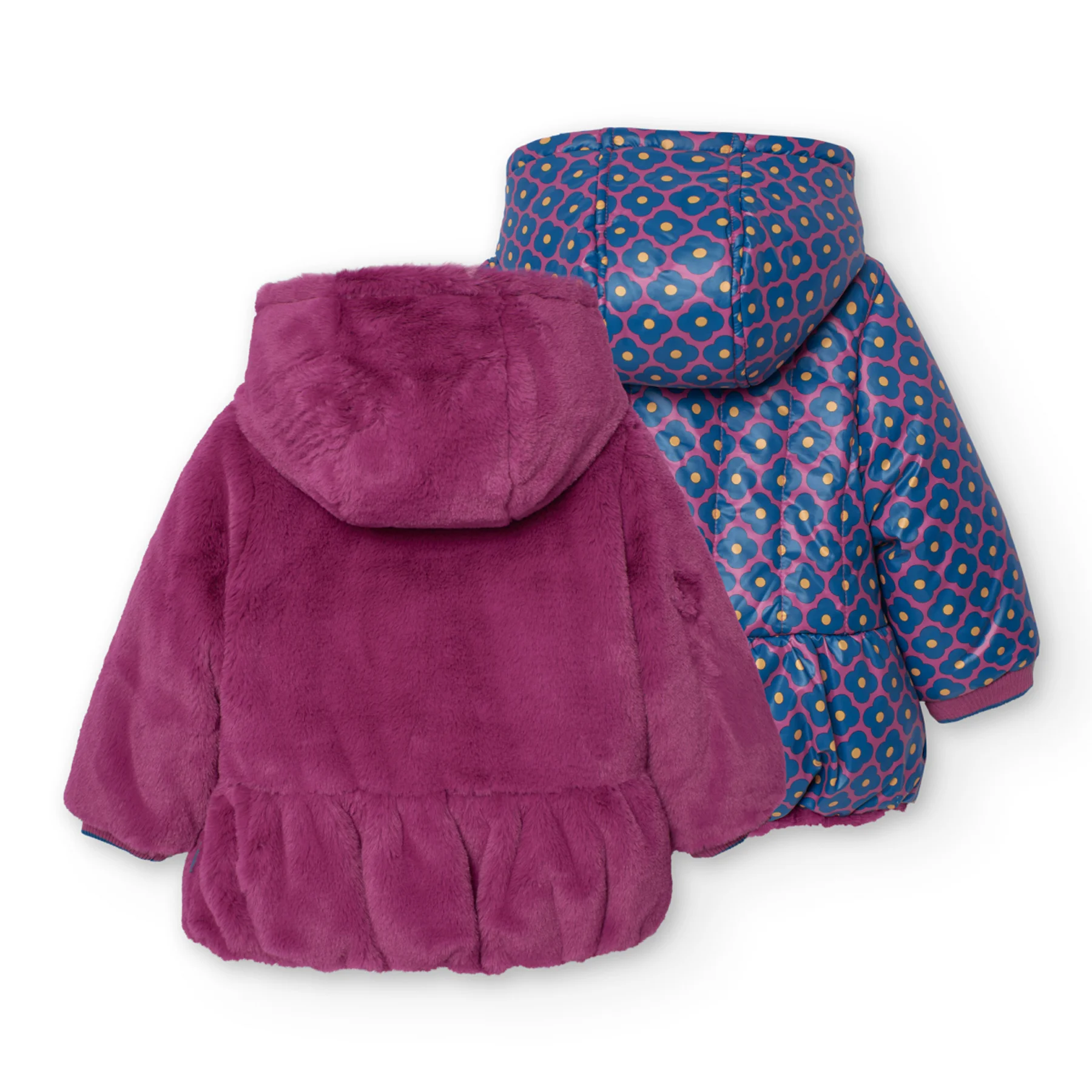 Parka Reversível Menina Boboli