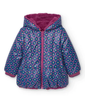 Parka Reversível Menina Boboli
