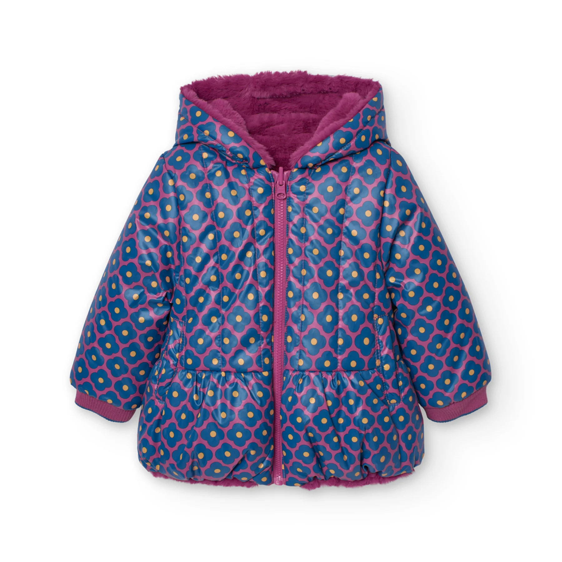 Parka Reversível Menina Boboli
