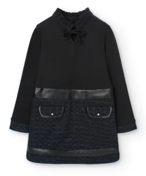 Vestido Malha Menina Boboli
