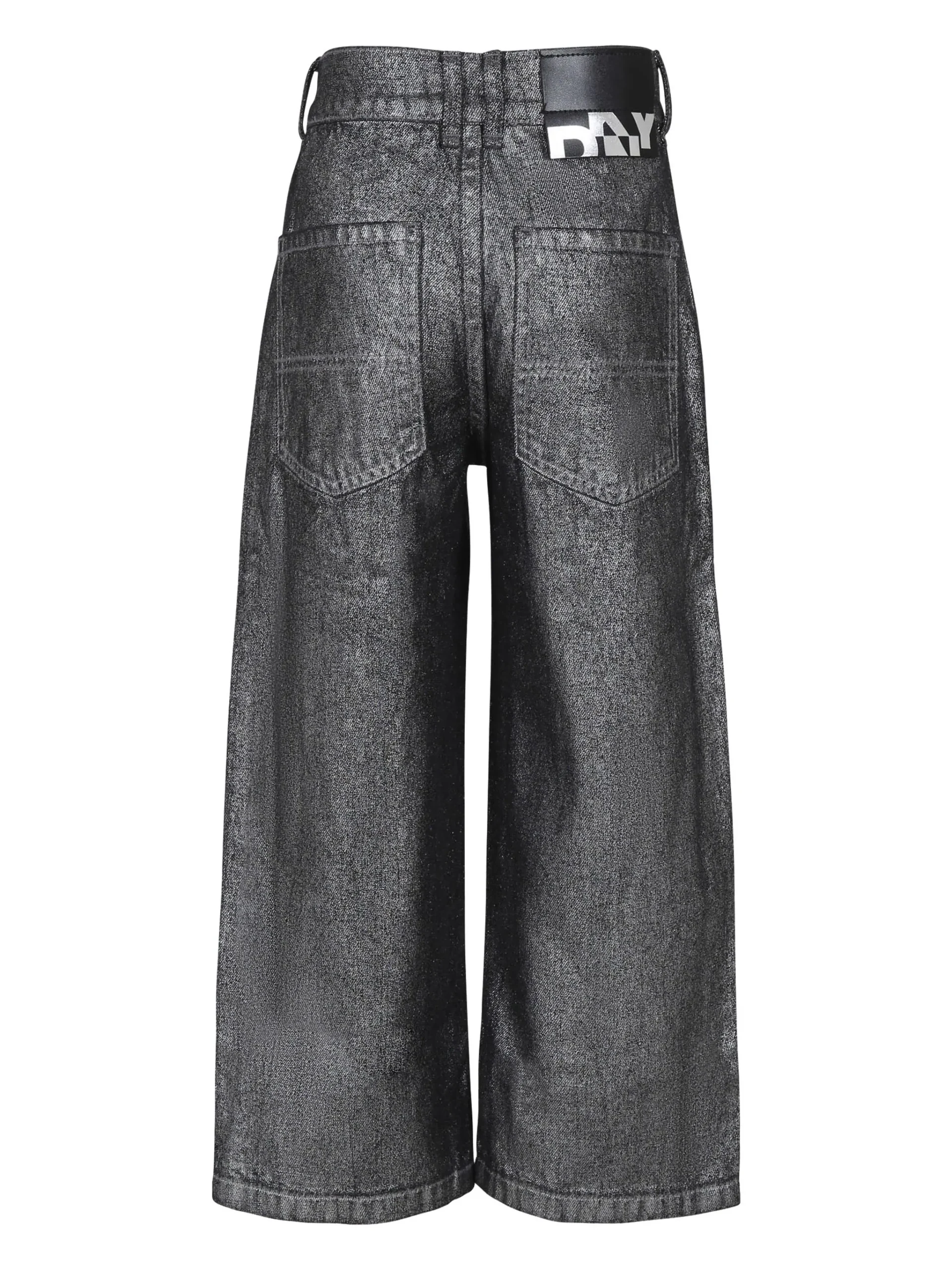 Calça Prateada Menina DKNY