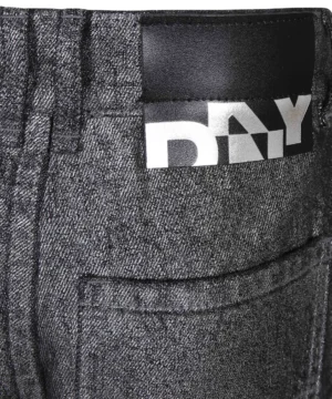 Calça Prateada Menina DKNY