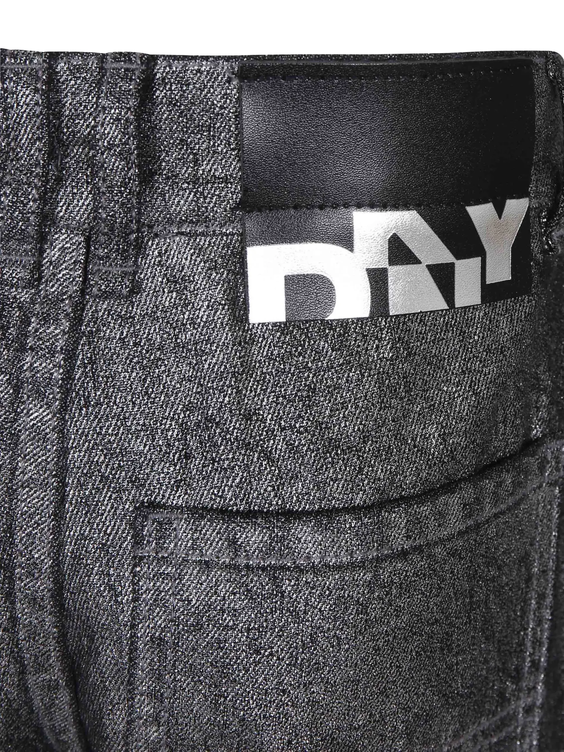 Calça Prateada Menina DKNY