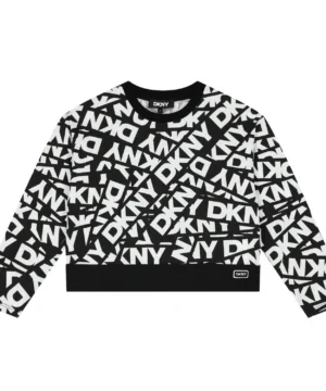 Sweat Branding Menina DKNY