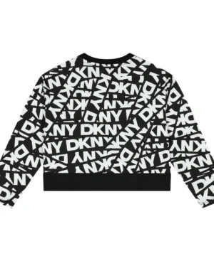 Sweat Branding Menina DKNY