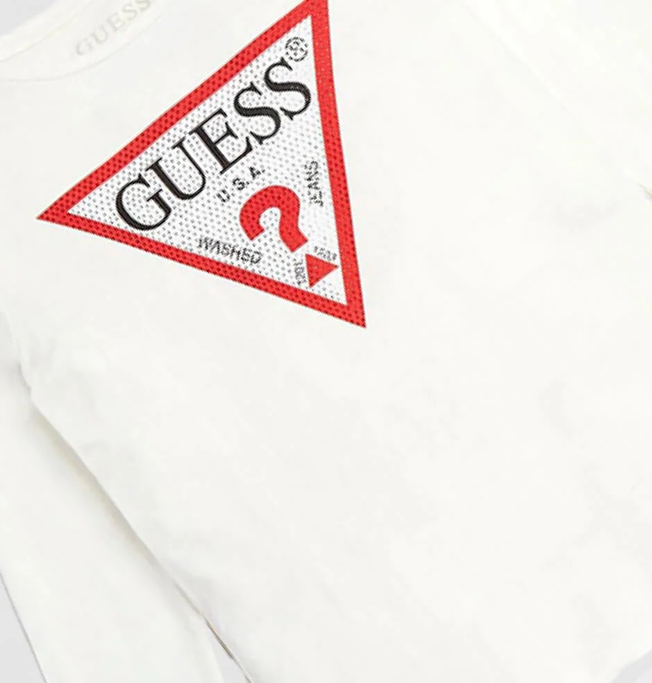 Sweatshirt Logo Menina Guess