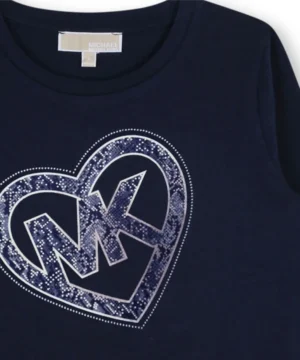 Sweat Coração Michael Kors