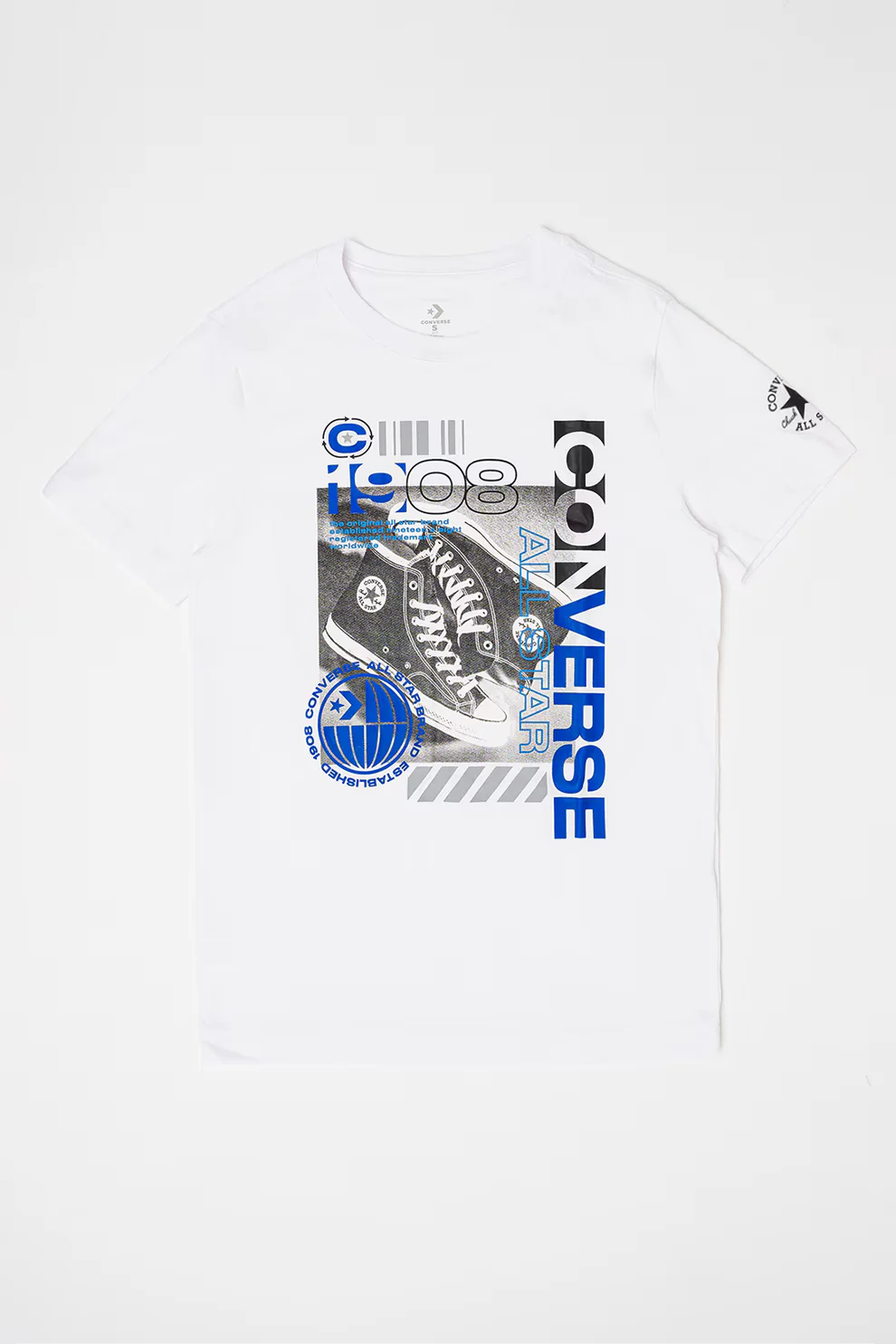 Tshirt Sapatilhas Menino Converse