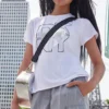 Tshirt Coração Menina DKNY