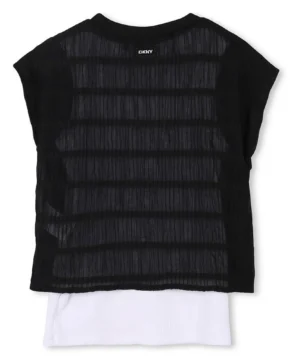 Tshirt Tule Menina DKNY