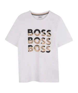 Tshirt Logo Menino BOSS
