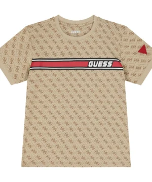 Tshirt Logo Guess Menino
