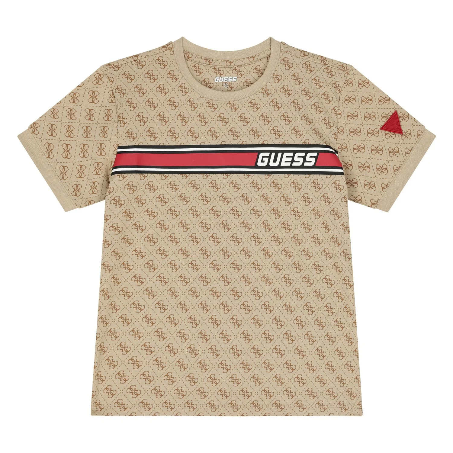 Tshirt Logo Guess Menino