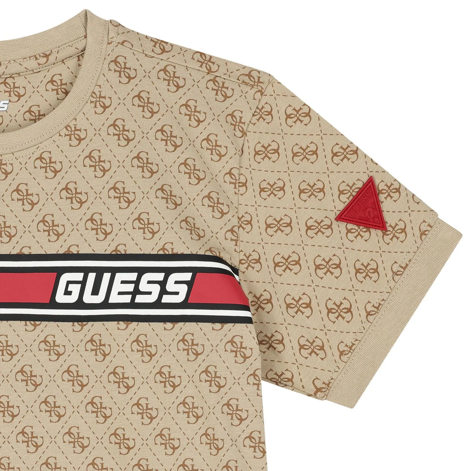 Tshirt Logo Guess Menino