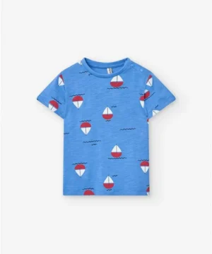 Tshirt Barcos Menino Losan