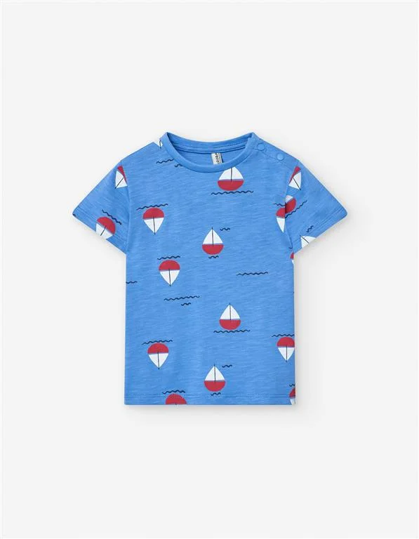 Tshirt Barcos Menino Losan