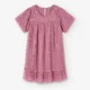 Vestido Tule Lantejoilas Losan